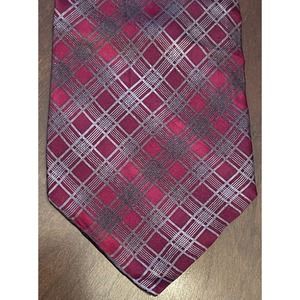 Kenneth Cole New York Hand Made 100% Silk Men’s Neck Tie Made In Korea